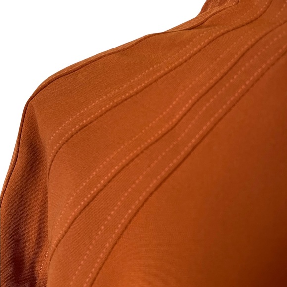 🎁 The RAETRUDA Rust Tie Accent Dress - Picture 7 of 14